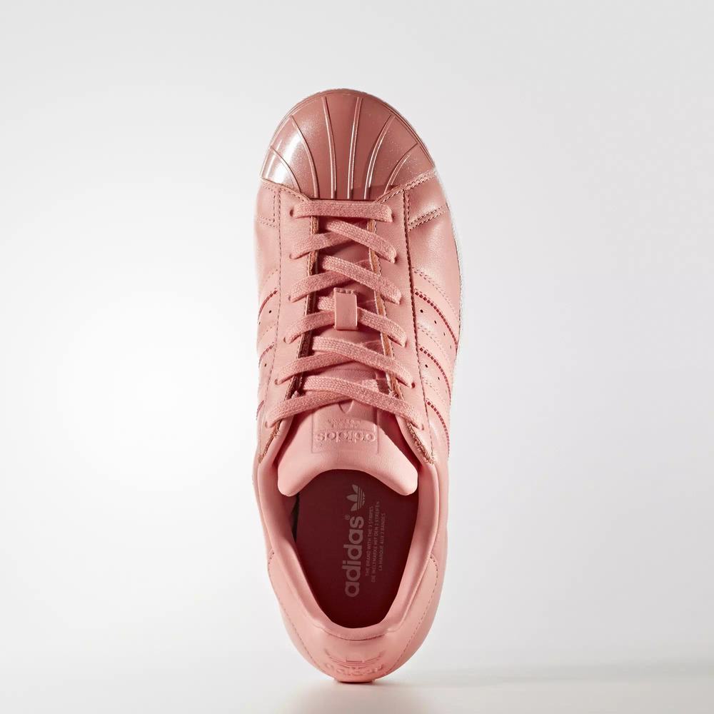 Adidas Superstar 80s Tenis Rosas Para Mujer (MX-34494)